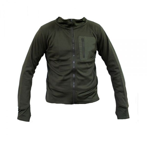 Тактична флісова сорочка MIL-TEC THERMOFLEECE OD XXL Зелений (10922001-XXL)