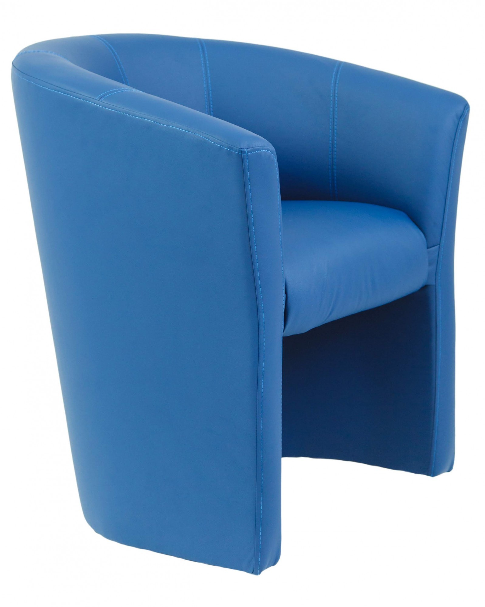 Крісло Richman Бум Одиниця 650 x 650 x 800H см Zeus Deluxe Blue Синє
