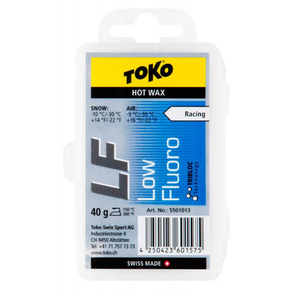 Воск Toko LF Hot Wax 40г Blue (1052-550 1013)