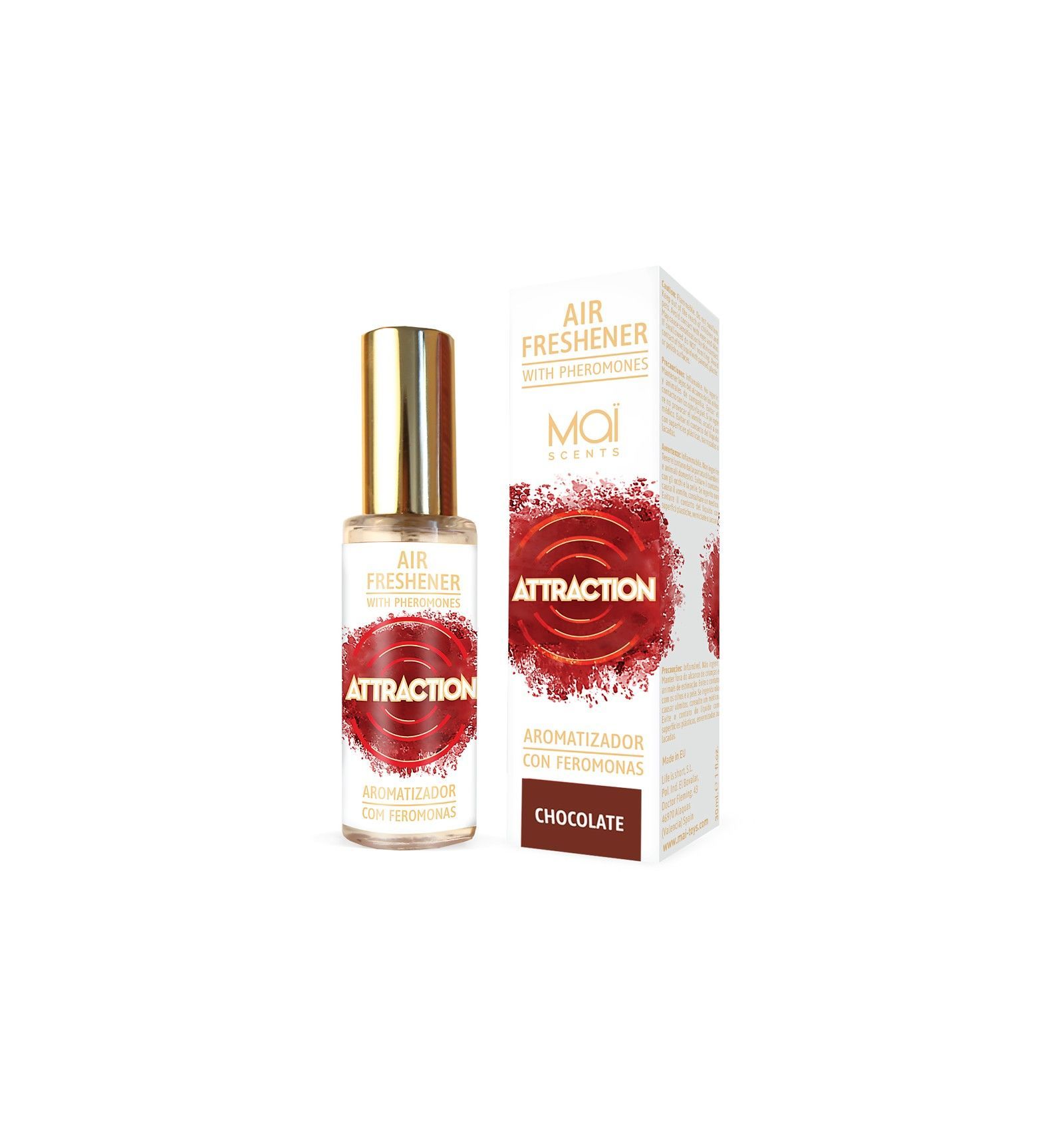 Освіжувач повітря з феромонами та ароматом шоколаду MAI Air Freshener Chocolate (30 мл) (SO2417M)
