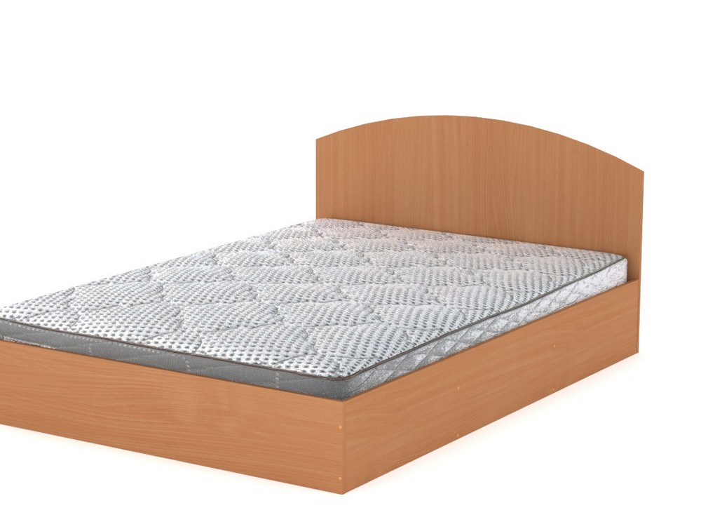 Двуспальная кровать Компанит-140 бук