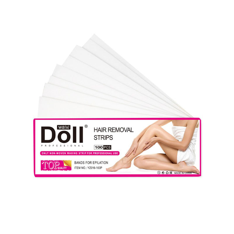 Полоски для депиляции восковые Doll Wax 100 шт
