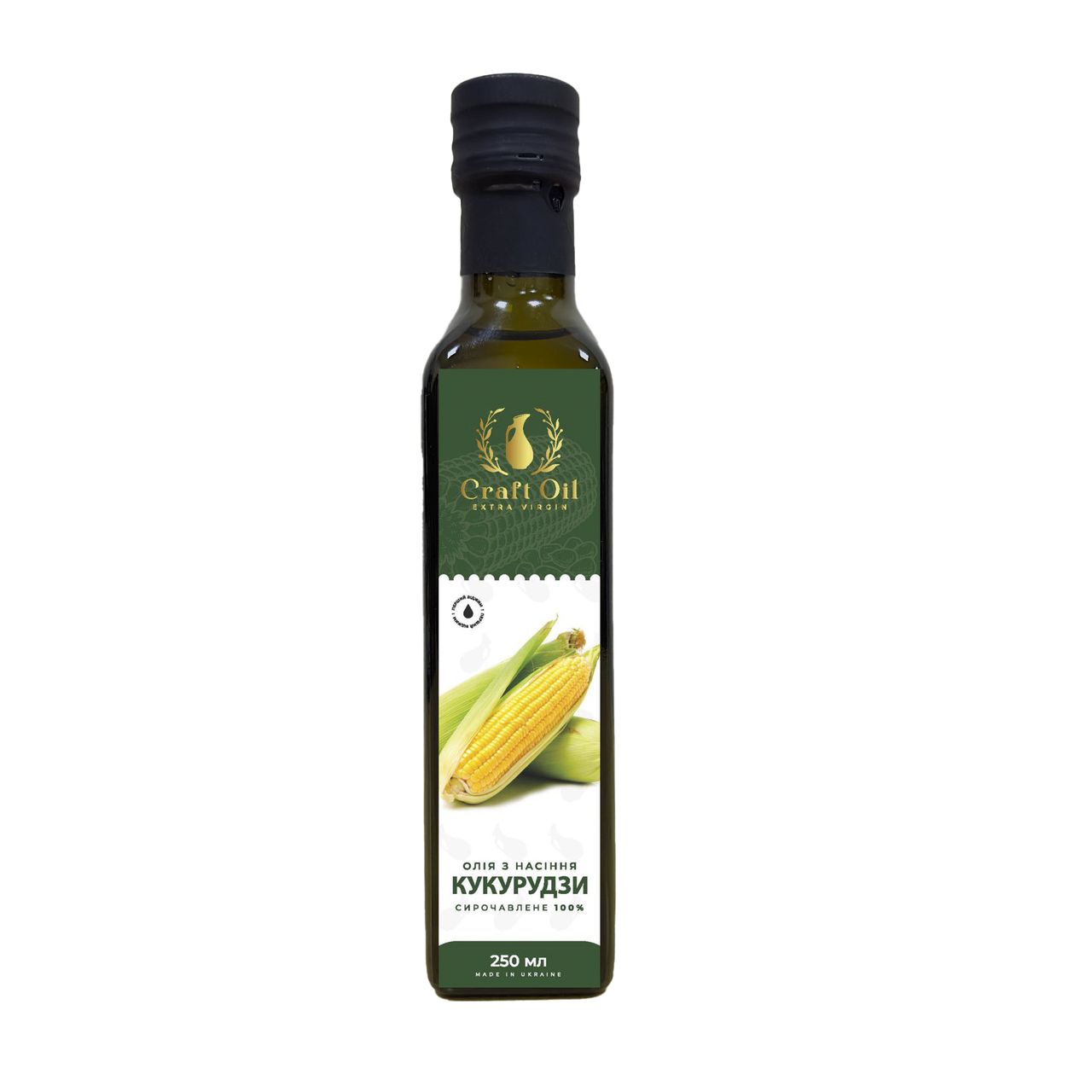 Масло кукурузное холодного отжима Craft Oil 250 мл (2445270673)