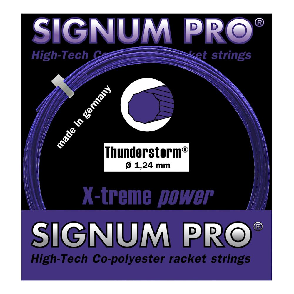 Тенісні струни Signum Pro Thunderstorm 12.2 м Фіолетовий (1749-0-0)