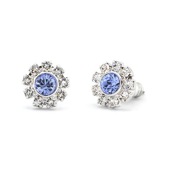 Сережки KOBI Sarlot 4 мм зі Swarovski (7440-3072-05-32)