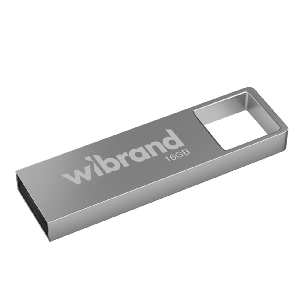 Флеш память USB Wibrand 16 GB Shark USB 2.0 Silver (36904_3609493)