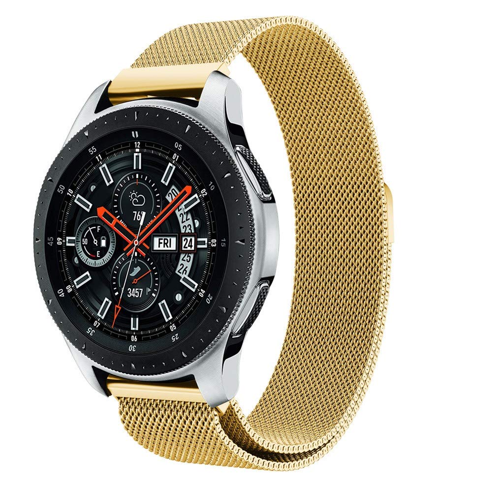 Ремінець BeWatch міланська петля для Samsung Galaxy Watch 46 мм Золото (1020228.2)