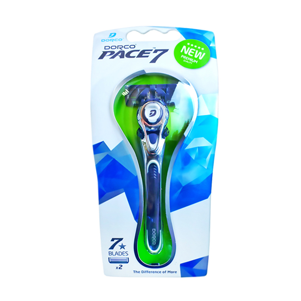 Бритва Dorco Pace 7  + 2 сменные кассеты (3021)
