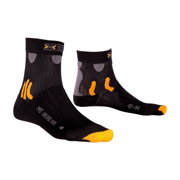 Шкарпетки X-Socks Mountain Biking Water-Repellent 35-38 Чорний/Помаранчевий (1068-X20008 35-38)