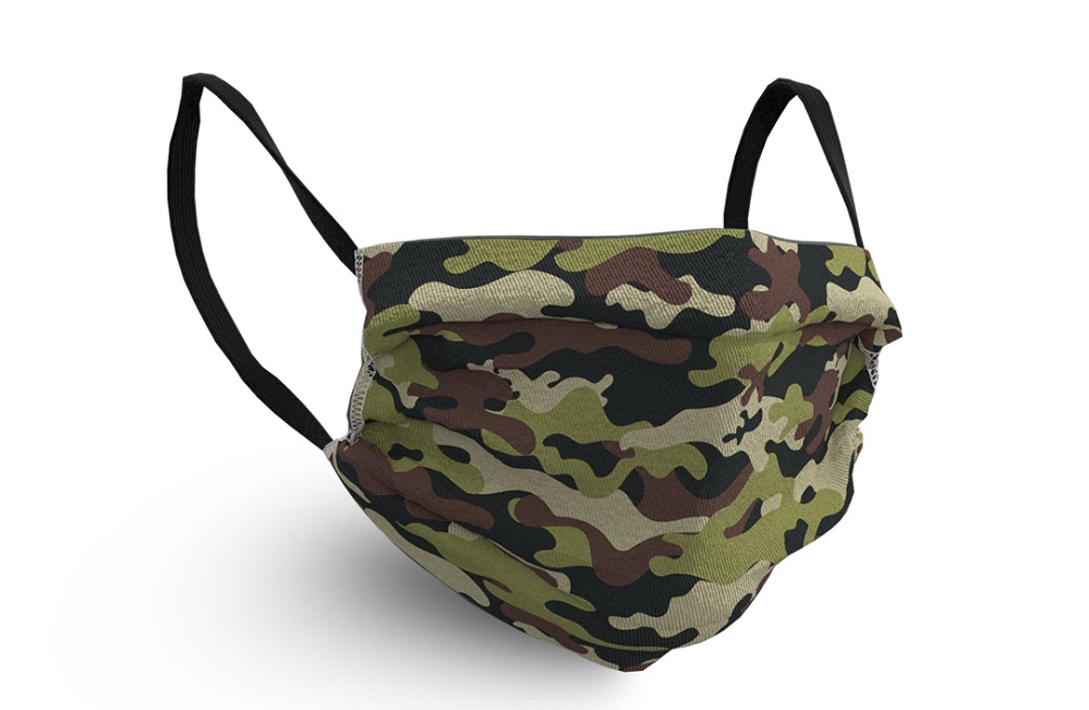 Маска для лица Geronimo camo2 3028 One size Хаки (3800999007922)