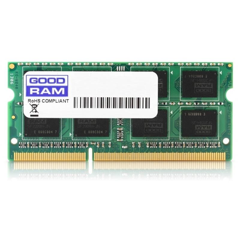 Оперативная память SO-DIMM 4GB/1600 1,35V DDR3L GOODRAM (GR1600S3V64L11S/4G)