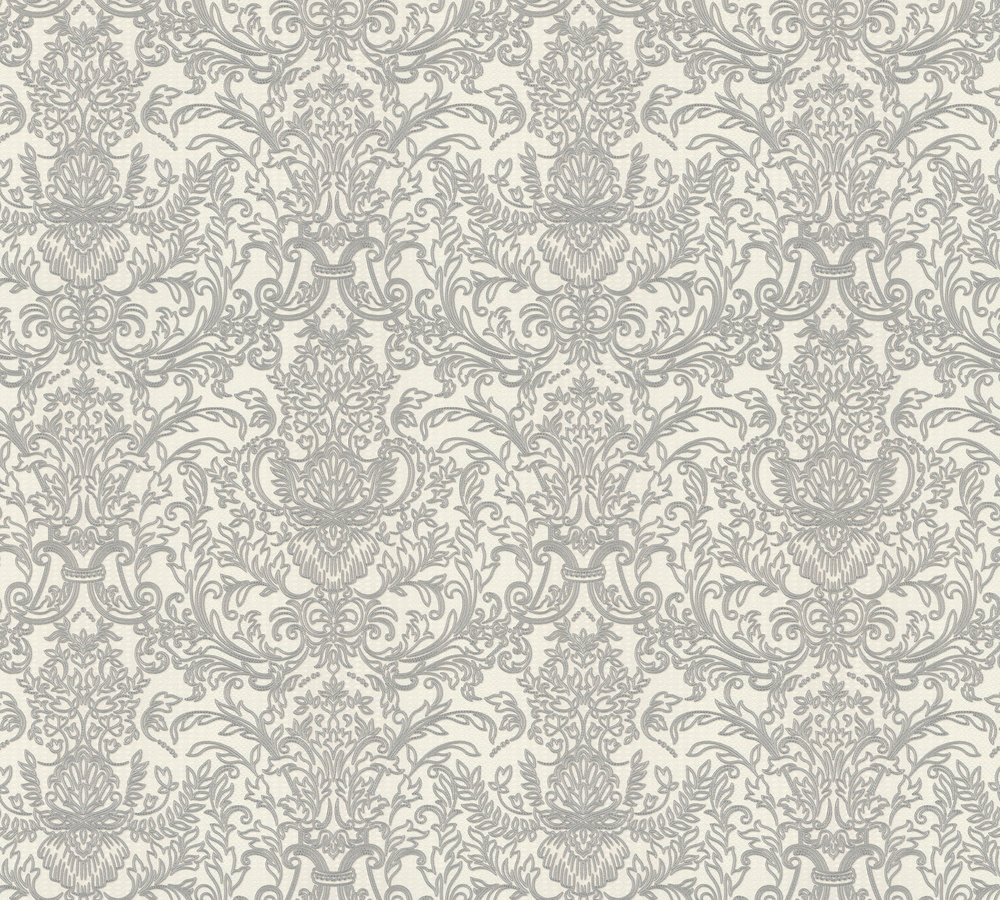 Вінілові шпалери на флізеліновій основі A.S.creation Juliette Сіро-білий (36467-4)