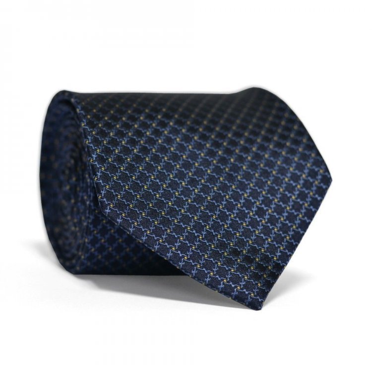 Краватка Чоловічий Темно-Синій Gin-2151