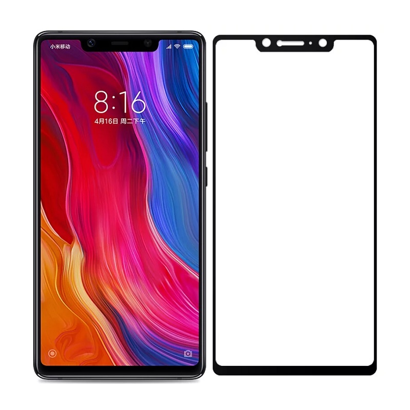 Захисне скло Full Glue Full Screen Glass для Xiaomi Mi 8 SE Black (15461)