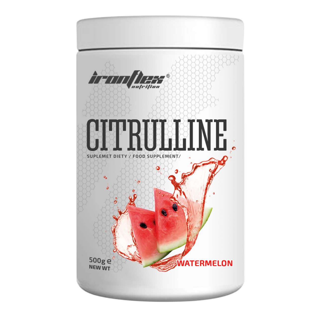 Цитруллин для спорта IronFlex Citrulline 500 g /200 servings/ Watermelon