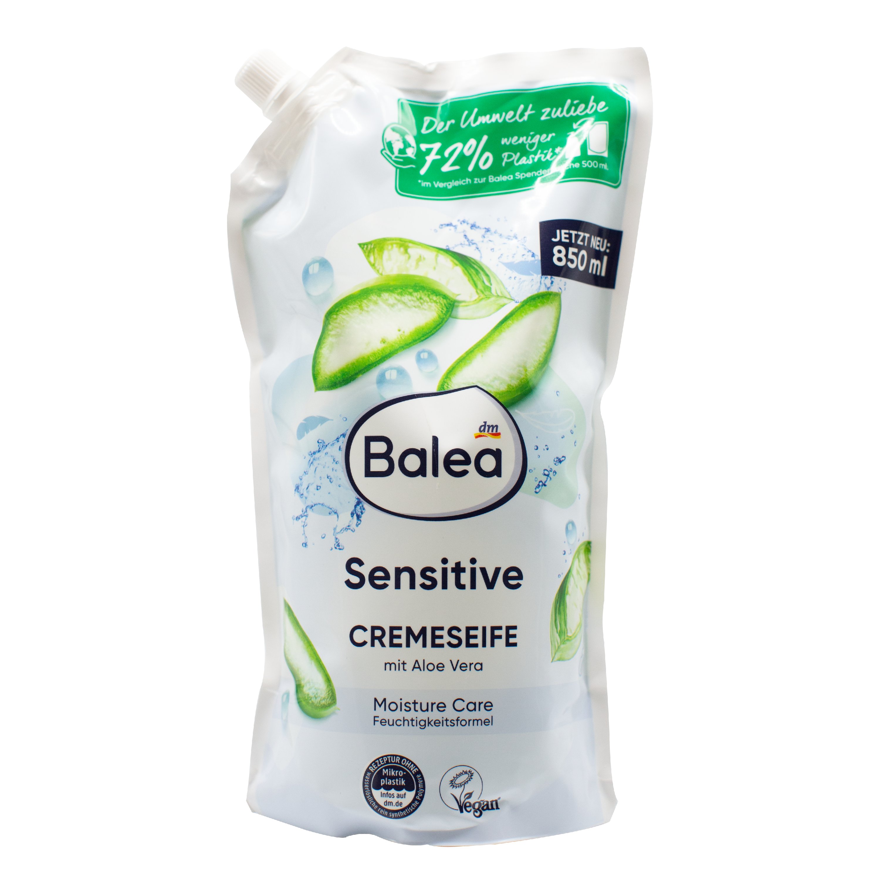 Жидкое крем-мыло Sensitive Balea 850 мл