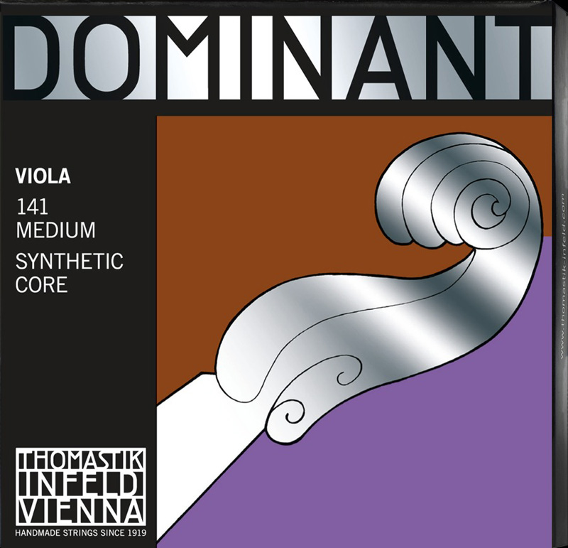 Струны для альта Thomastik-Infeld 141 Dominant Synthetic Core 4/4 Viola Strings Medium Tension