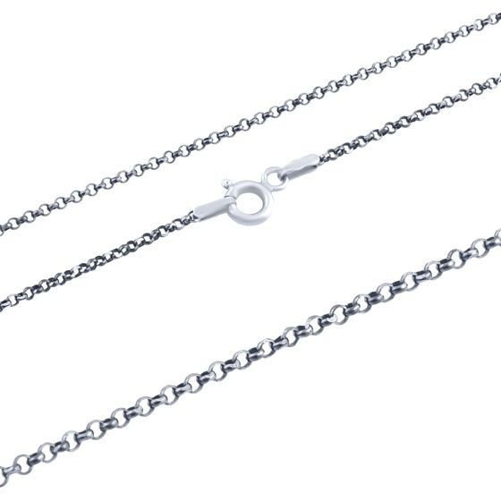 Срібний ланцюжок SilverBreeze без каміння (0102474)