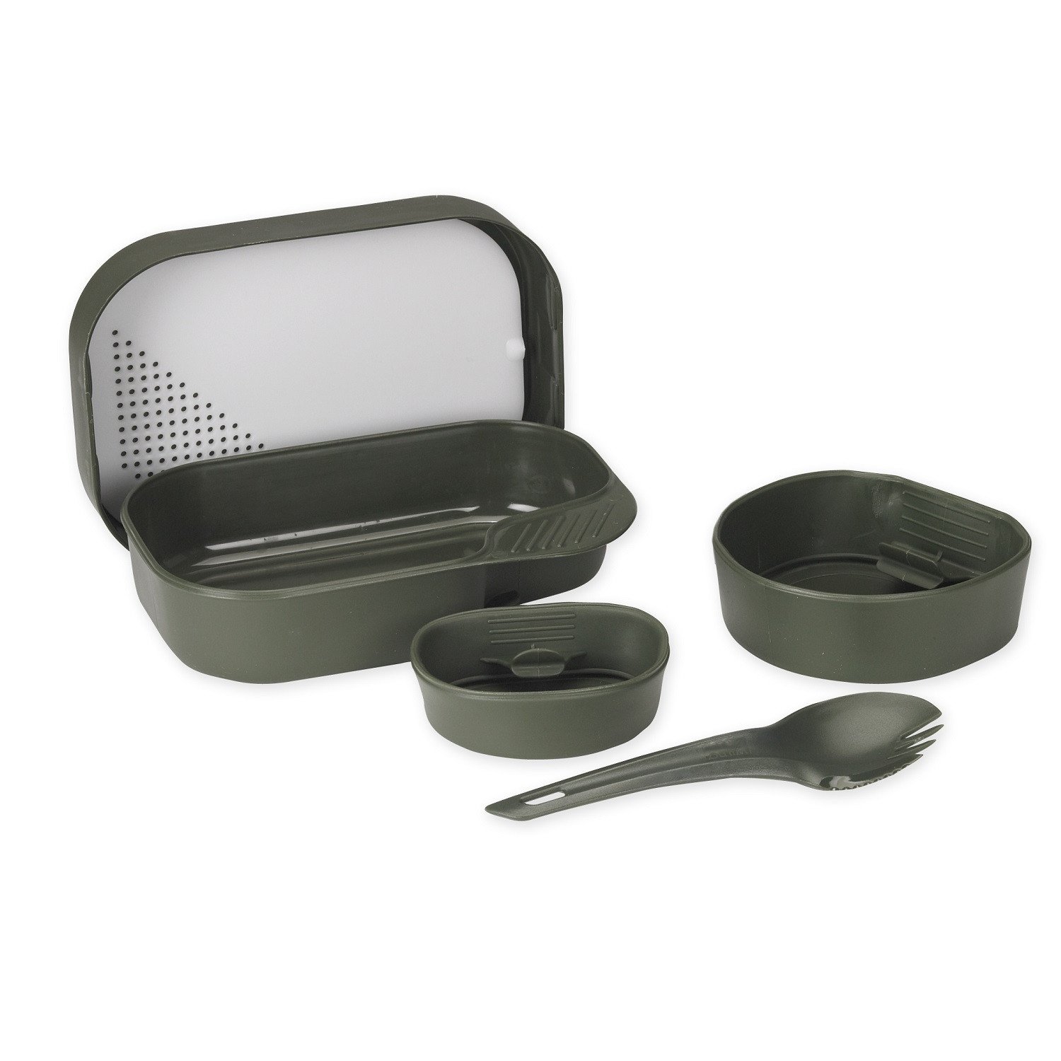 Набір посуду Wildo Camp-A-box Complete Olive (WIL-102649)