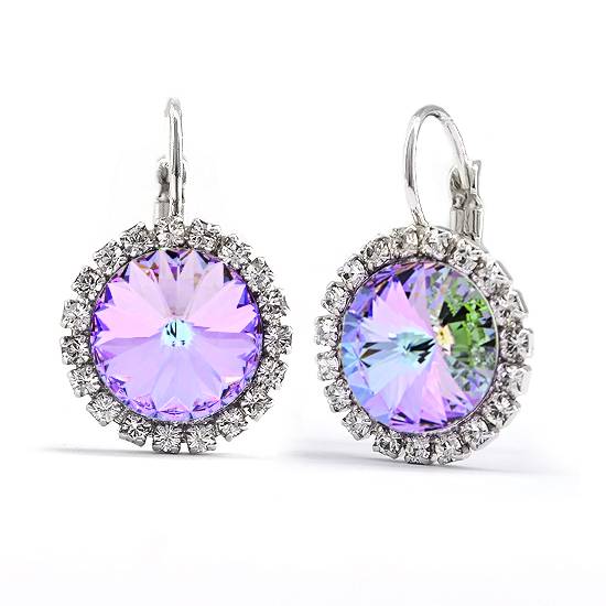 Сережки KOBI Rivoli Strass зі Swarovski (7440-3062-22-32)