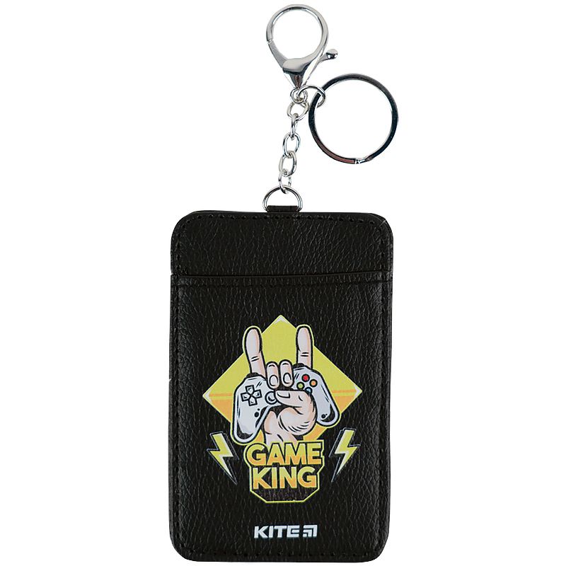 Бейдж с карабином Kite черный (K21-297-01)