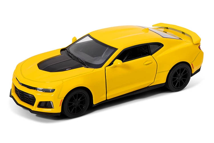 Машинка CHEVROLET CAMARO ZL1 5 Kinsmart KT5399W інерційна 1:36 Жовтий