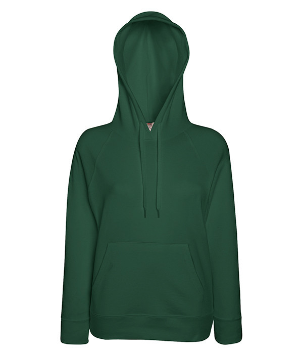 Худі Fruit of the Loom Lightweight hooded XS Темно-зелений (062148038XS)