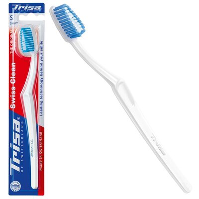 Зубна щітка Swiss Clean Trisa, м'яка (MM00454)