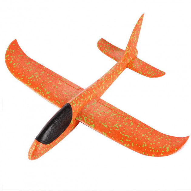 Детский самолет-планер 48х46 см Оранжевый (6755-2)