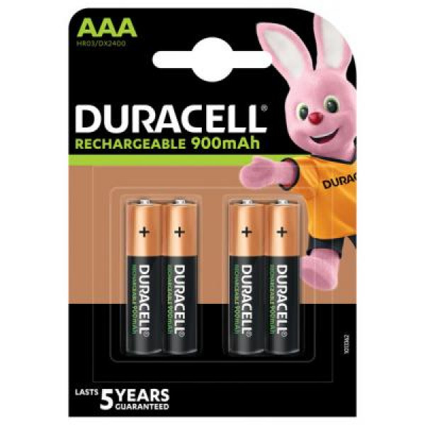 Аккумулятори Duracell HR03 900mAh 4шт (DRC-5007338)