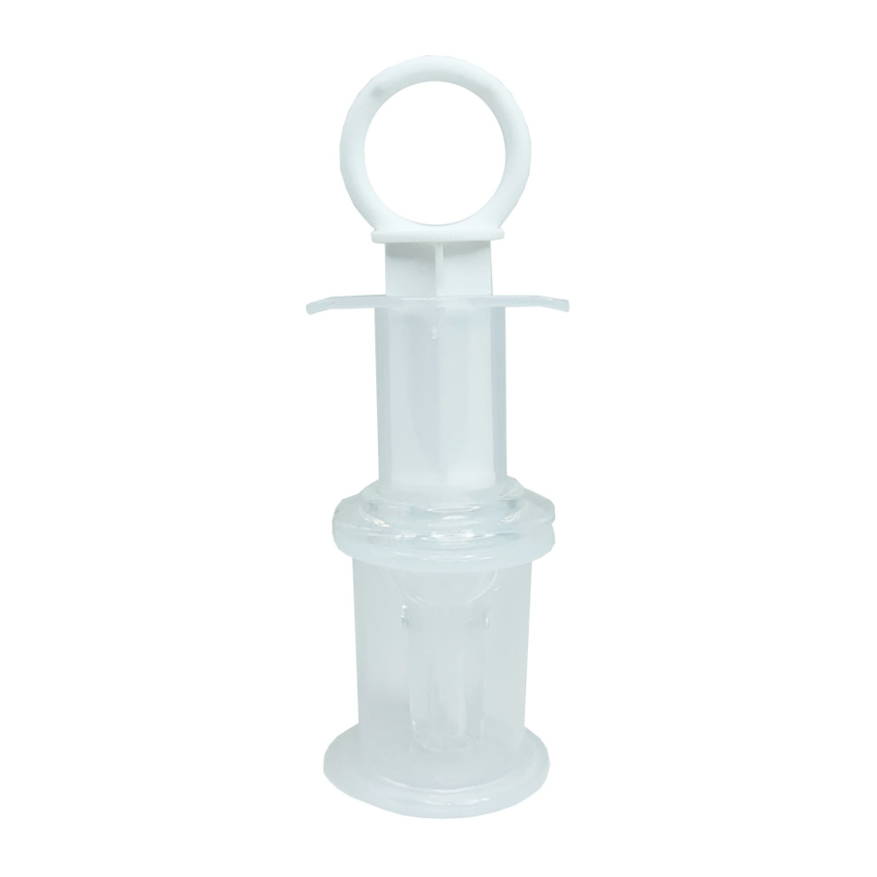 Детский Шприц-дозатор для лекарства Mega Zayka MGZ-0719(White) с мерным стаканчиком