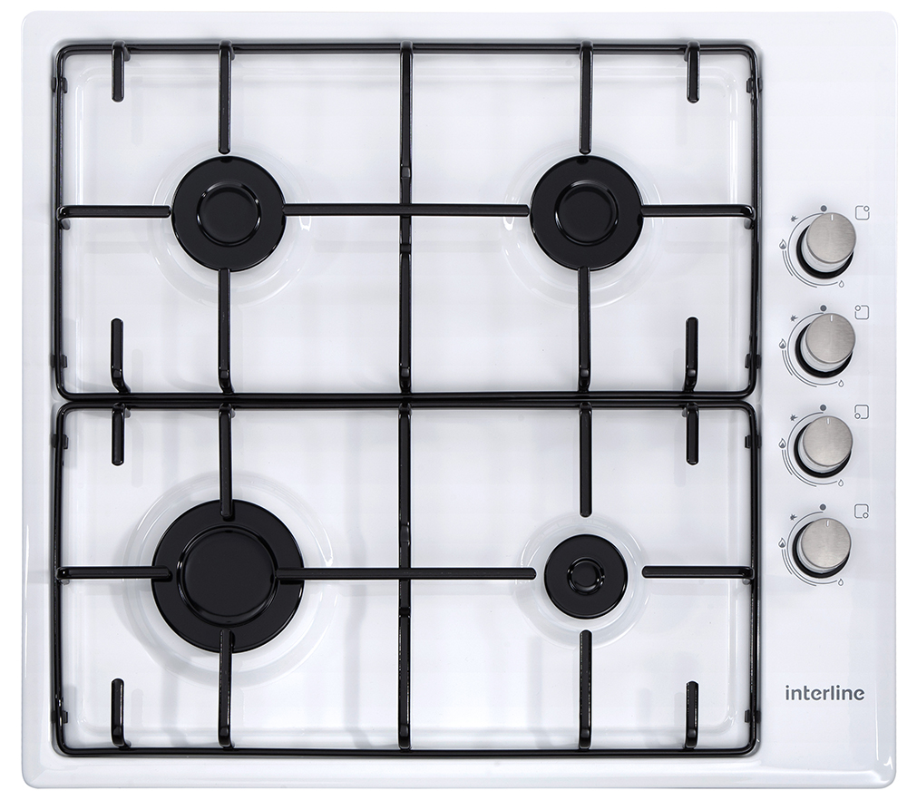 Варильна поверхня газова Interline TK 4300 WH/H2 White (F00169721)