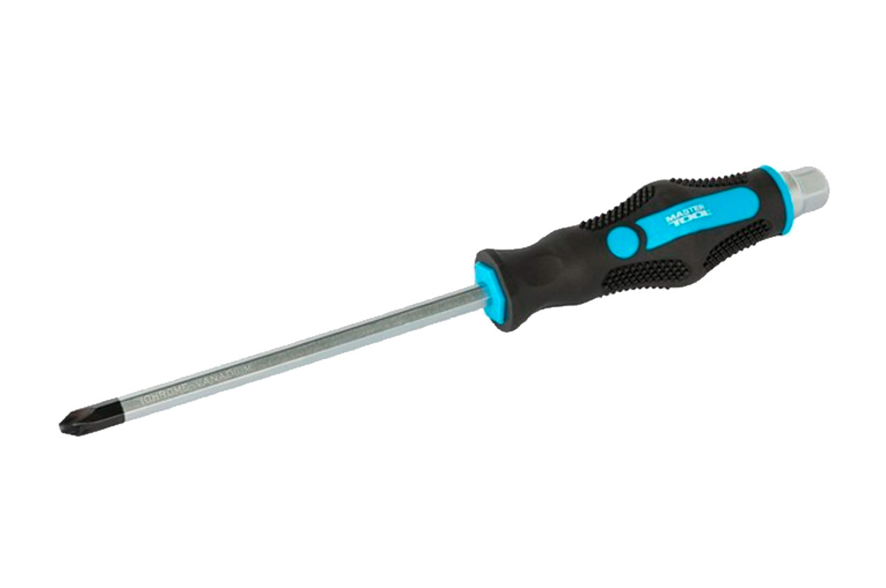 Отвертка ударная MASTERTOOL РН3 x 150 мм HEX (49-6315)