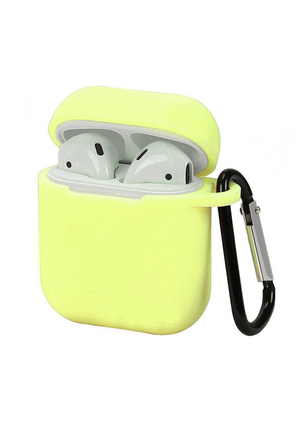 Силіконовий чохол для Airpods 1/2 ARM тонкий Yellow (4652mellowyellow)