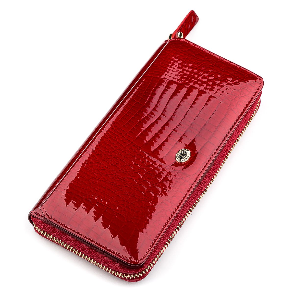 Кошелек женский ST Leather S7001A кожаный Красный (18436)