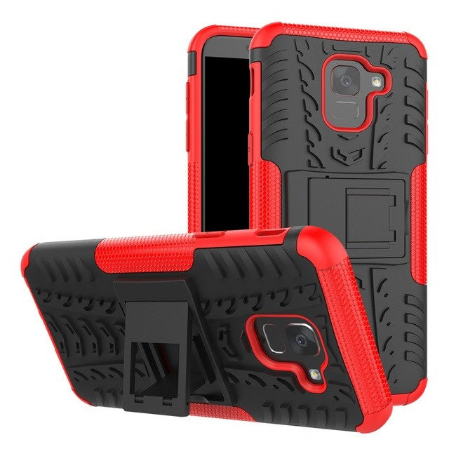 Чохол Armor Case для Samsung J600 Galaxy J6 2018 Червоний (hub_jDPr26478)