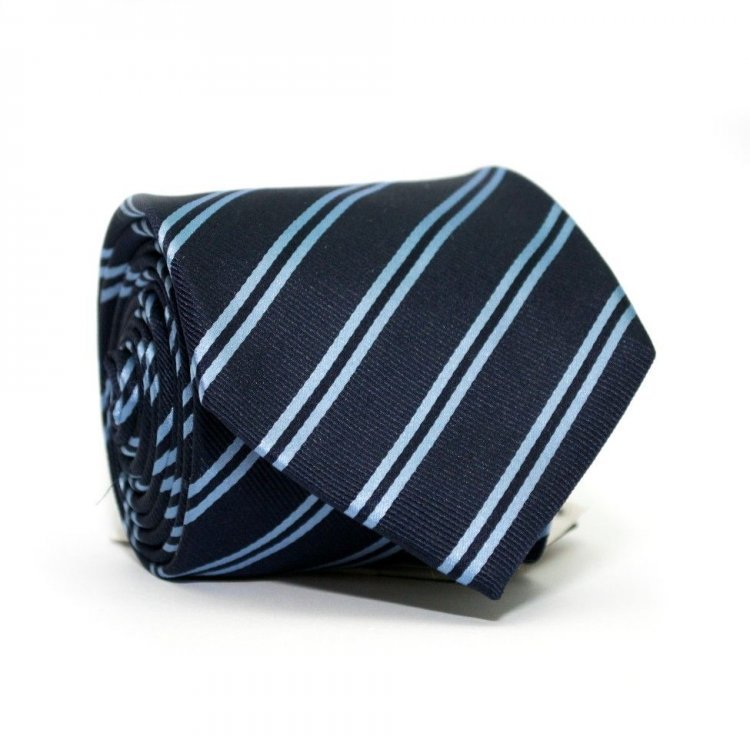 Краватка Синій З Блакитними Смужками Gin-2251