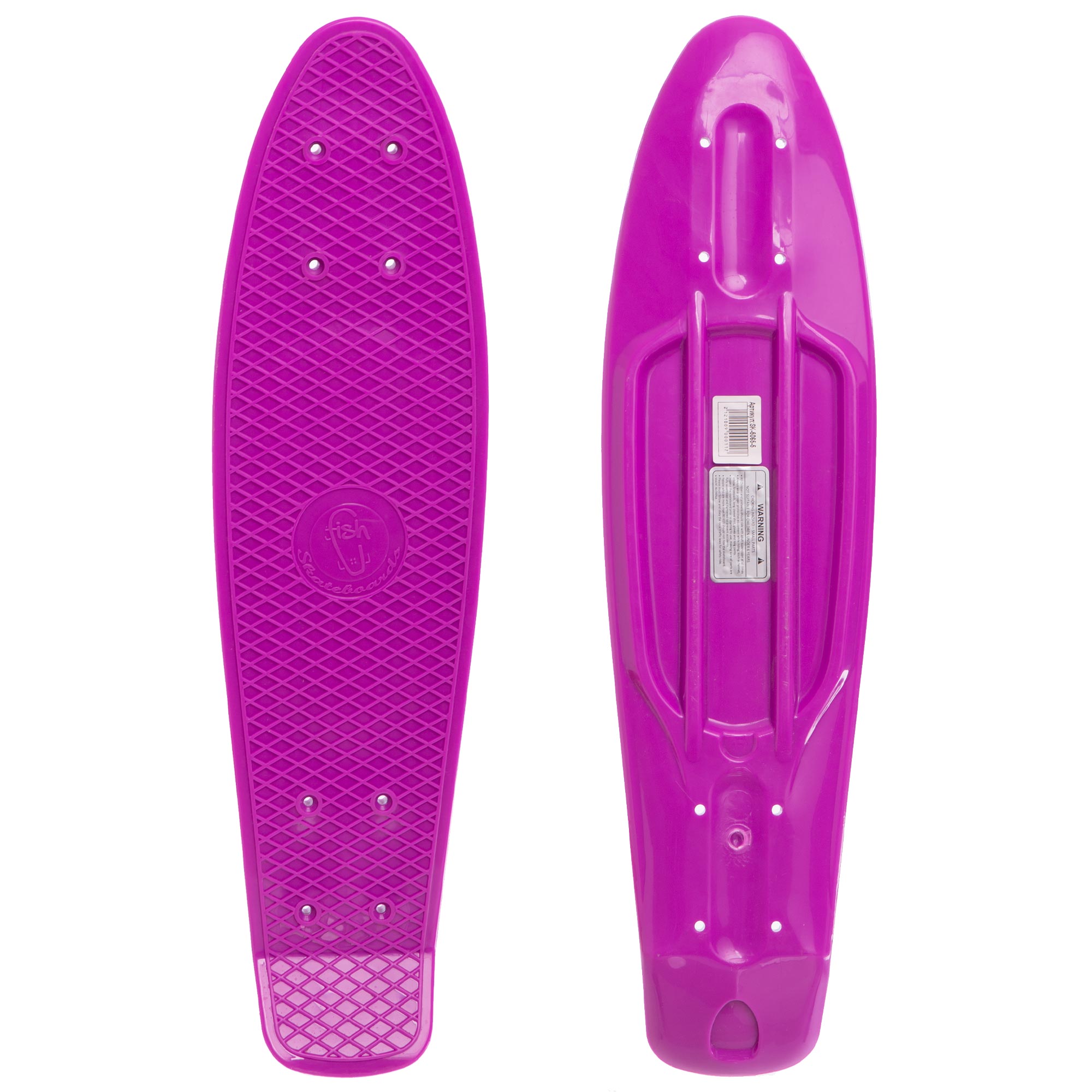 Дека для скейтборда Penny запчасть SP-Sport SK-5065 фиолетовый