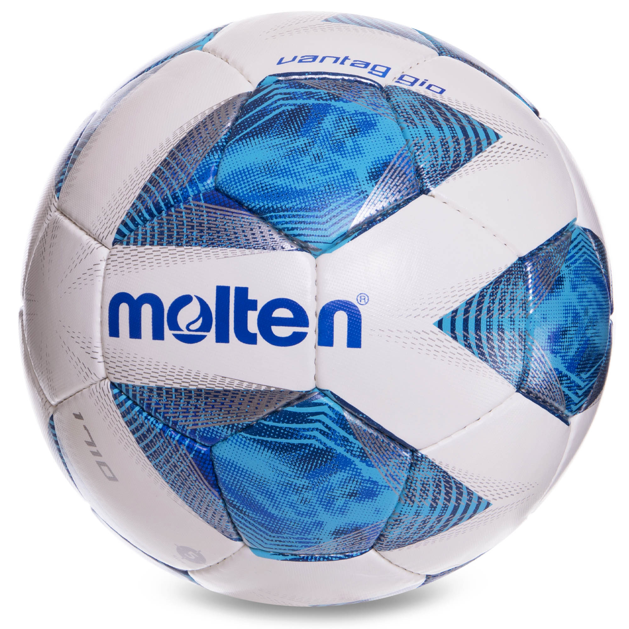 Мяч футбольный MOLTEN F5A1711 №5 PVC Синий