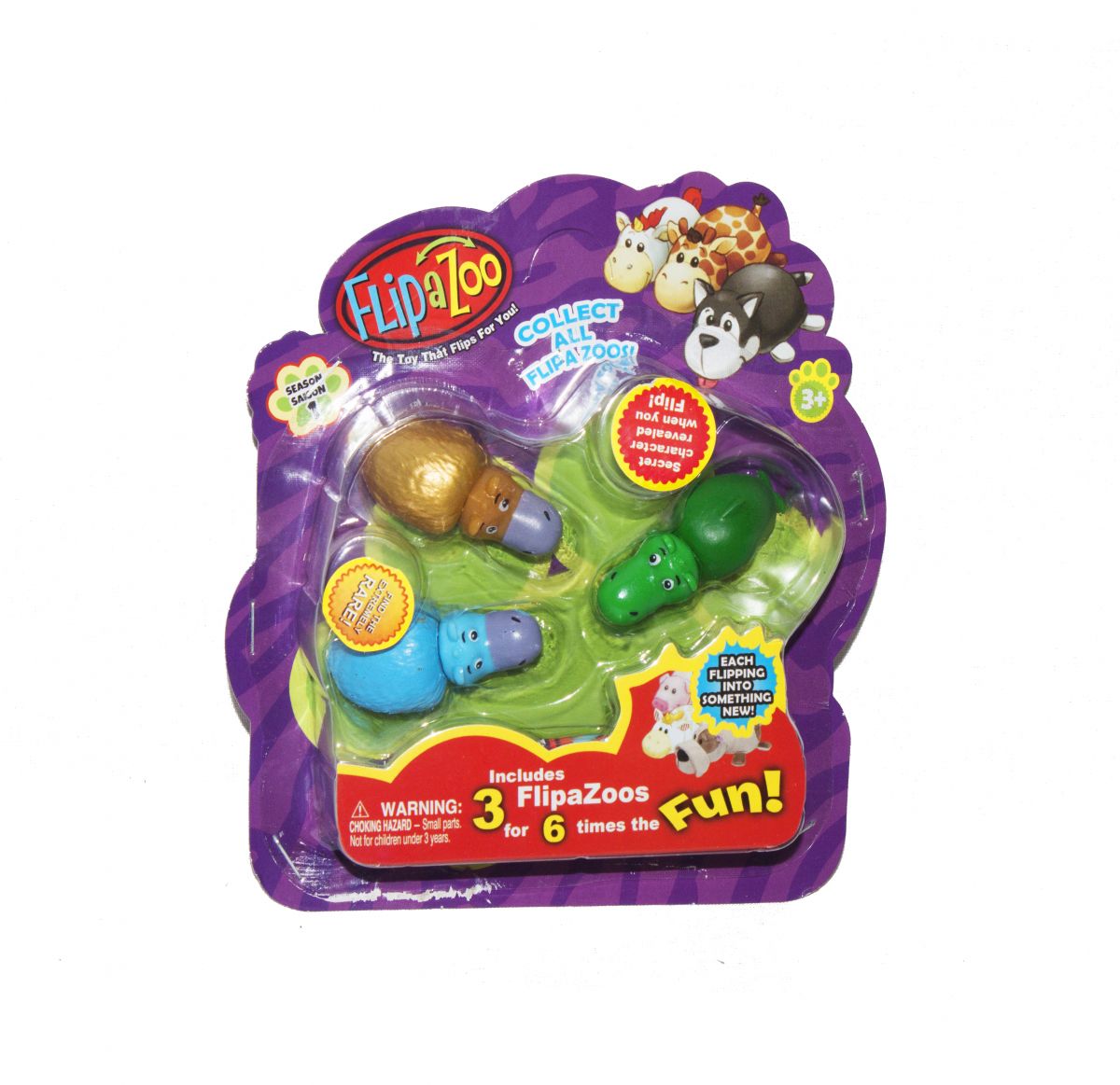 Іграшки-вивертки FlipaZoo MiC (501188)