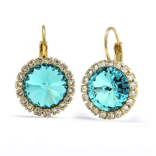 Сережки KOBI Rivoli Strass зі Swarovski (7440-3062-21-35)