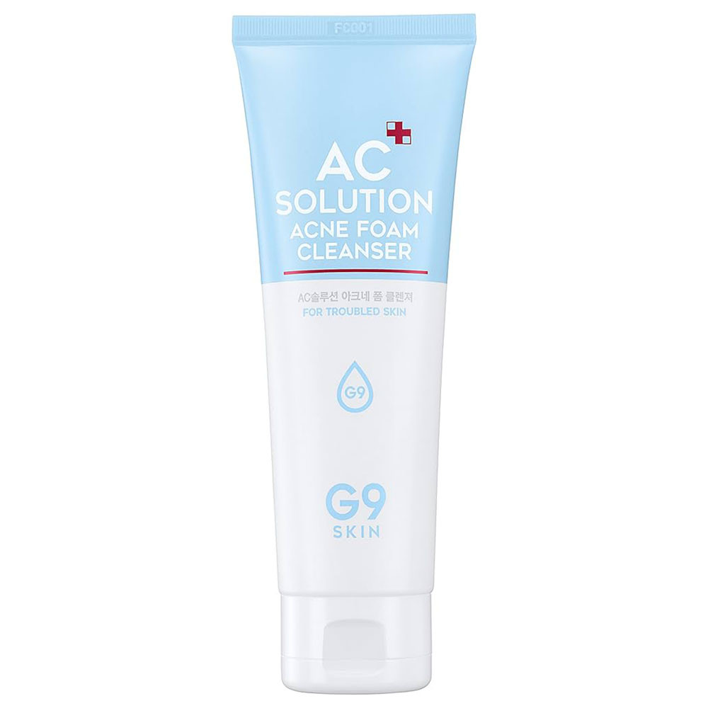 Пенка для умывания для проблемной кожи G9SKIN AC Solution Foam Cleanser 120 мл (8809211653041)