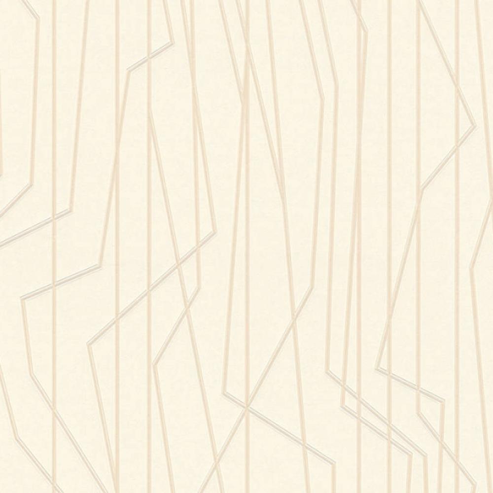 Вінілові шпалери на флізеліновій основі A.S. creation Emotion Graphic 36878-1 0.53 х 10.05 м Бежевий