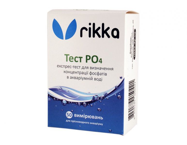 Тест Rikka PO4 на 50 вимірів на фосфати