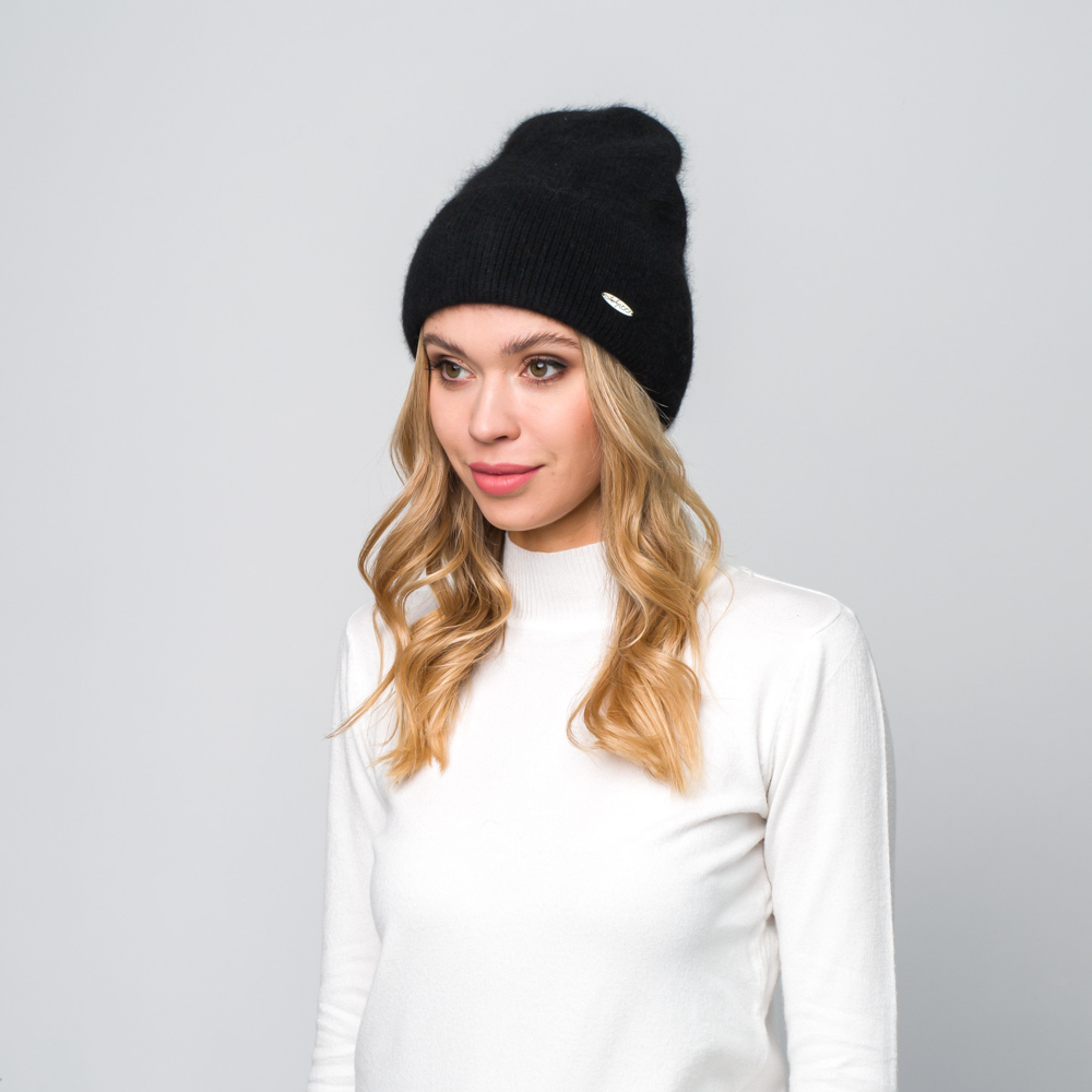 Шапка LuckyLOOK бини 658-708 One size Черный