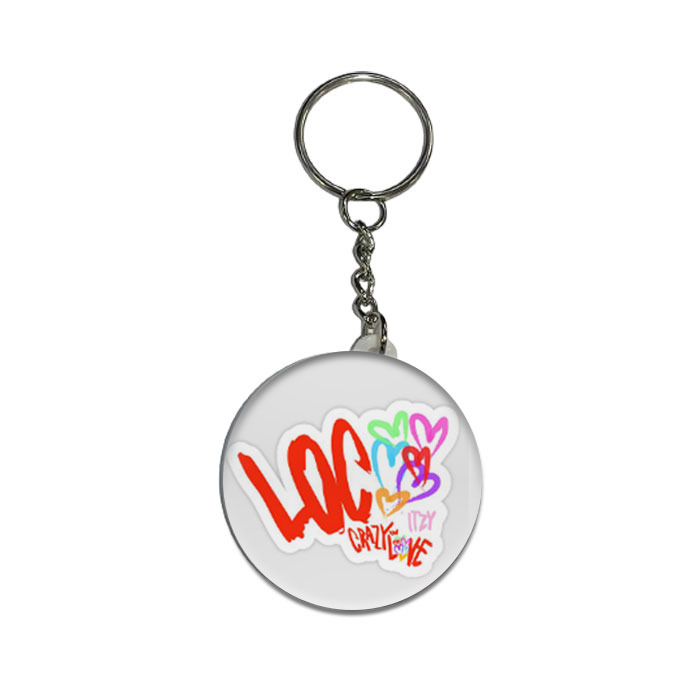 Брелок для ключів Bioworld ITZY 4.4 см, різнокольоровий