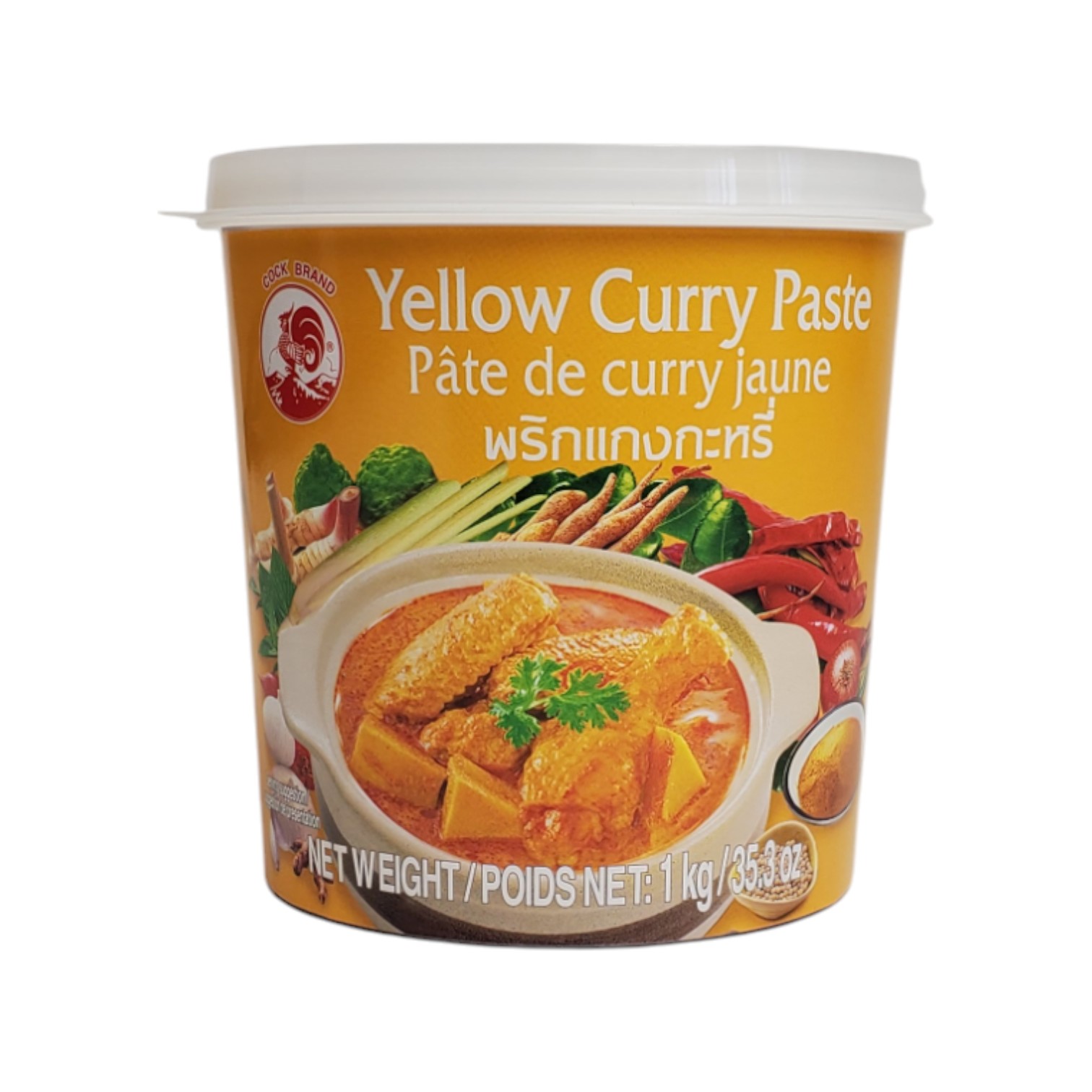 Желтая паста карри Cock Brand Kem Curry Do 1 кг (AF343111)
