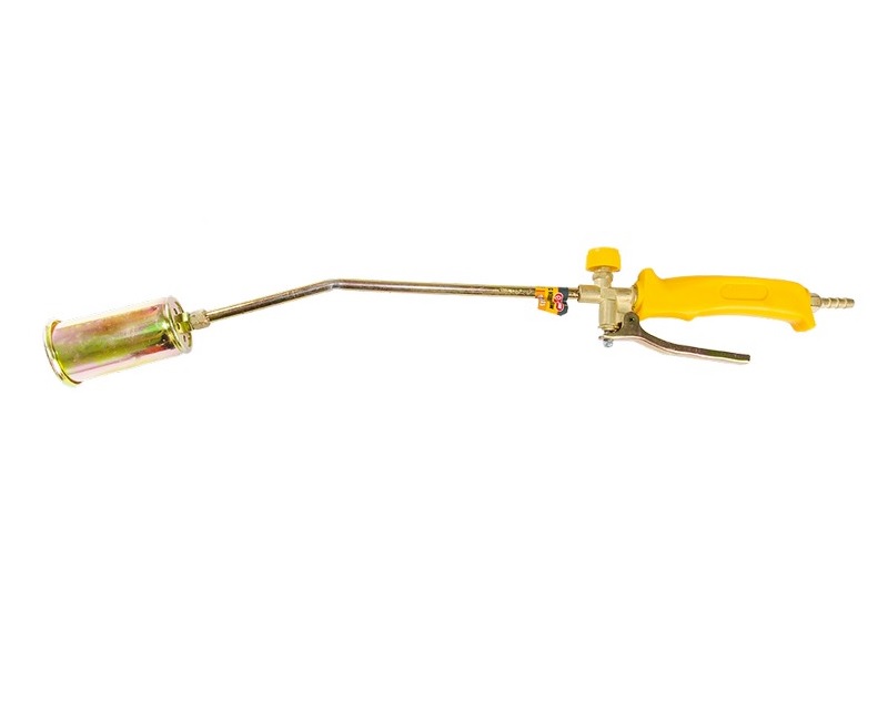 Горелка ручная газовоздушная с клапаном MASTERTOOL PROFI Ø 45 мм 610 мм 1,6 м³/год 2200 Вт Yellow (44-5017)