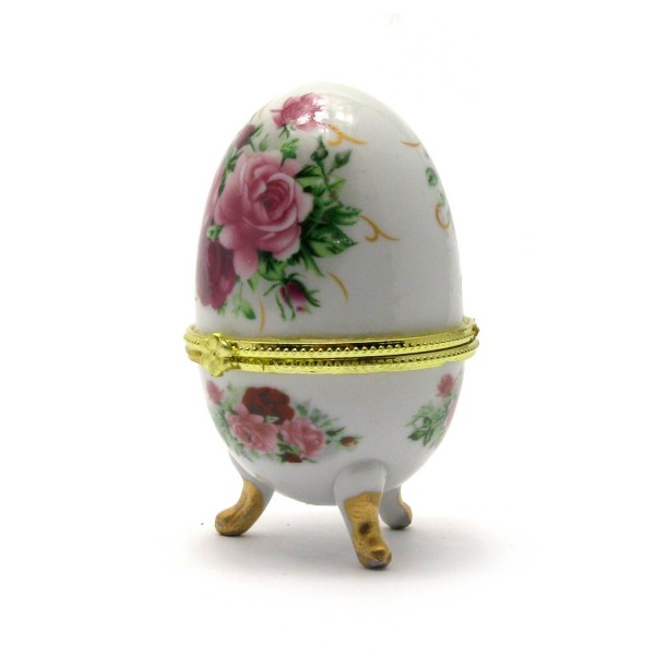 Шкатулка яйцо 10х6х6 см (470380