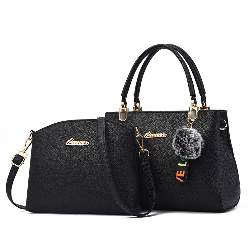 Набір жіночих сумок AL-3565-10 Чорний 2 шт.